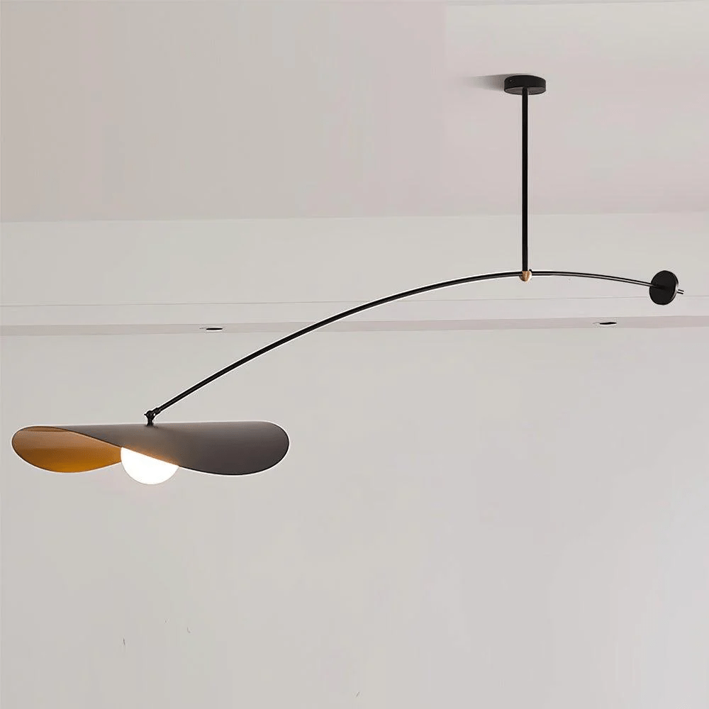 Arcflow Dynamic Metal Curve Pendant Light - Blowlighting