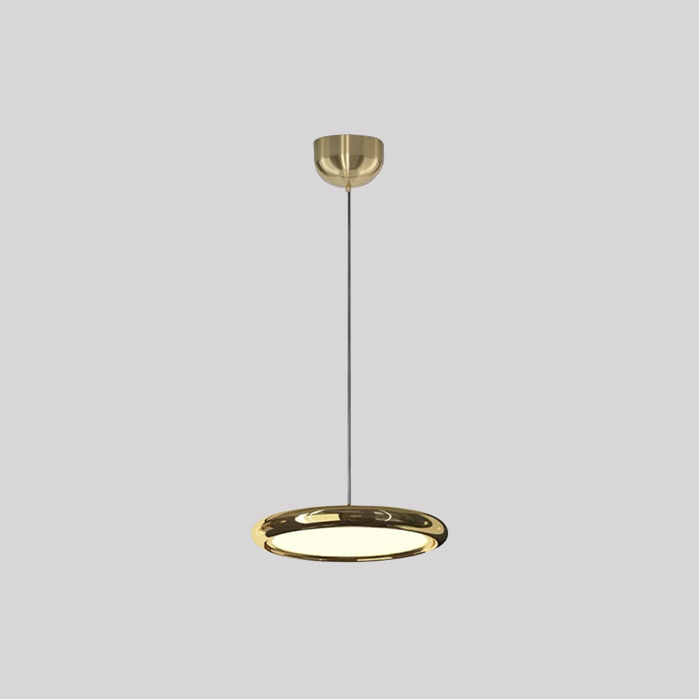Arisha Minimalista LED Lampade a Sospensione Metallo Argento/Oro/Rosa Circolare Soggiorno/Camera da Letto/Sala da Pranzo