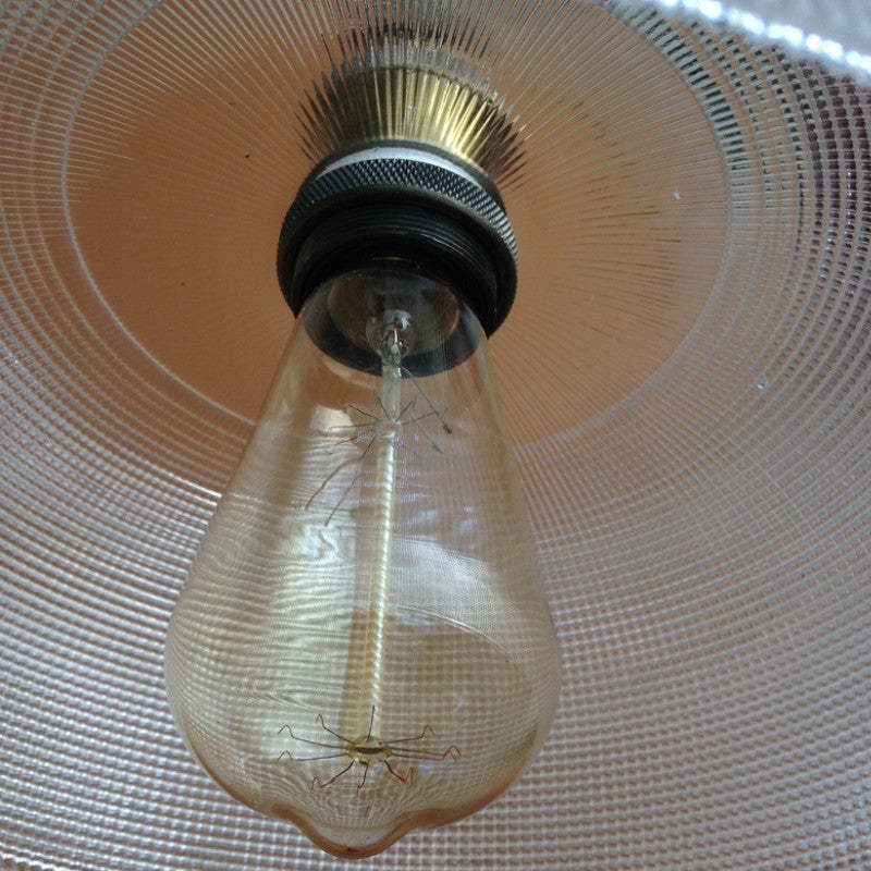 Valentina Colorato Arte Deco LED Lampade a Sospensione Vetro Camera da Letto