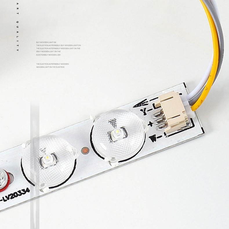 Arisha Plafoniera Rotonda Minimalista in Metallo/Acrilico, Bianco/Caffè/Grigio/Oro