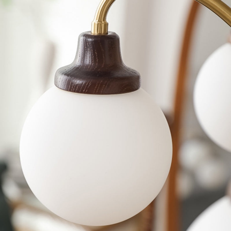 Valentina Francese Metallo/Legno/Vetro Lux Lampadario Cromo/Oro Camera da letto/Soggiorno