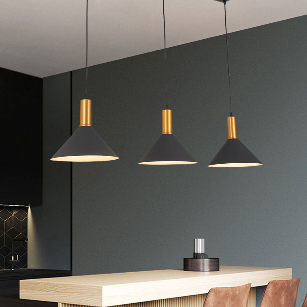 Arisha Moderne LED Lampade a Sospensione Metallo Blu Isola Cucina/Soggiorno/Bagno Semplice