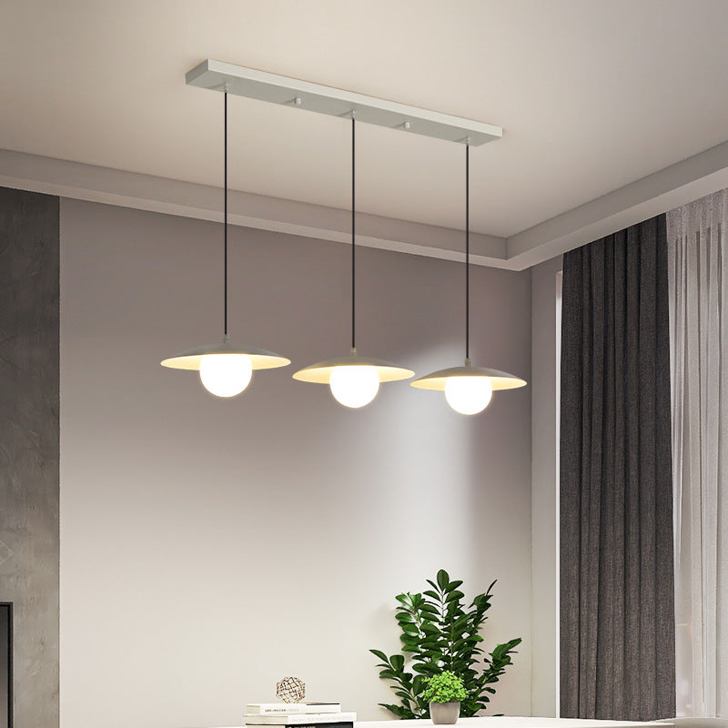 Valentina Moderno Metallo/Vetro LED Sospensione Bianco Camera da letto/Cucina