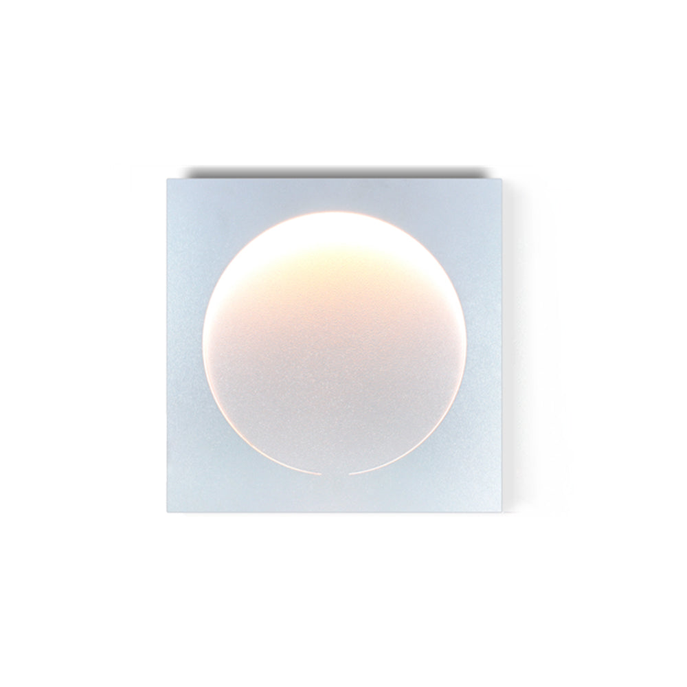 Aria Design Moderna LED Appliquea Decorativo Metallo Luna Soggiorno/Camera da Letto