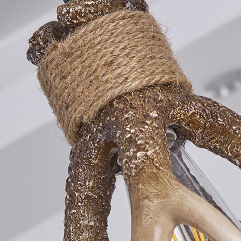 Silva Vintage Vetro/Resina Sospensione Bianco/Nero/Blu Camera da letto