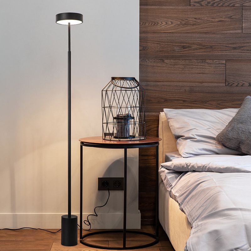 Arisha Design LED Lampada da Terra Metallo/Acrilico Salotto Moderno Minimalista Semplice