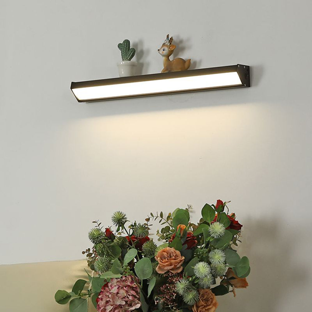 Arisha Moderne LED Applique Minimalista Metallo Lineara Trigonale Applicazione Colonna