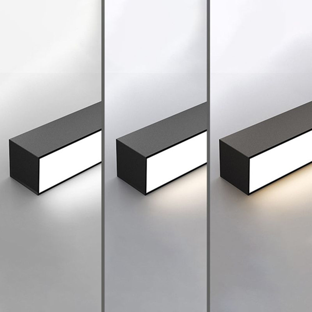 Arisha Moderne Lineare Design LED Plafoniere Economico Metallo Nere