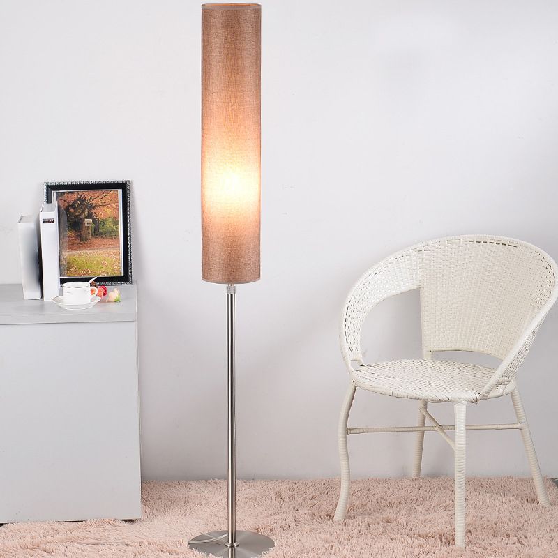 Ritta Moderne LED Lampade da Terra Tessuto/Metallo Salotto Bianco/Rosso/Marrone/Caffè