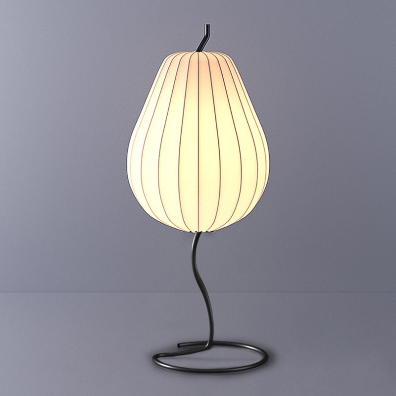 Ritta Moderno Pera Forma LED Lampade da Terra Tessuto/Metallo Soggiorno