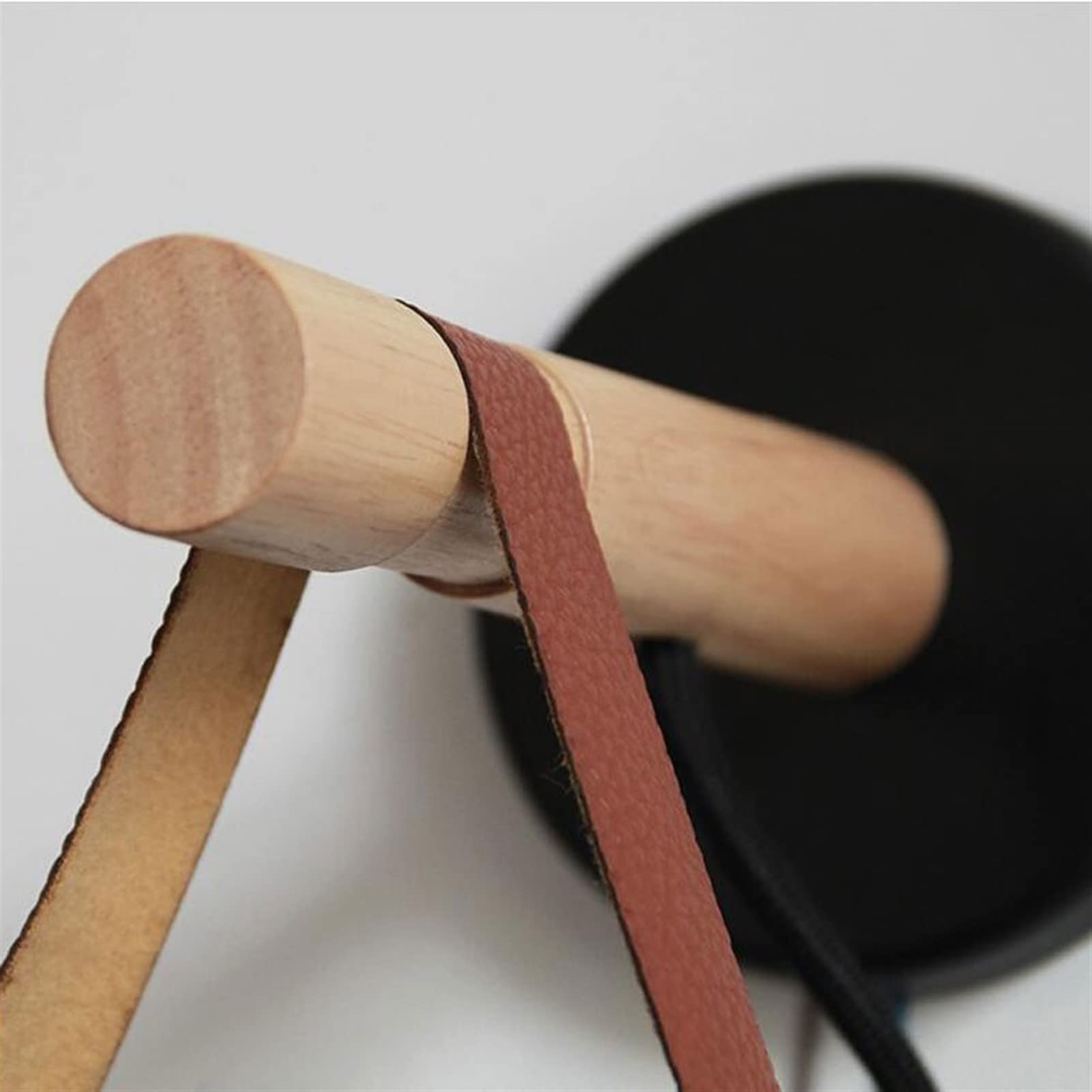 Silva Moderno Conical Metallo Legno Applique Camera da Letto