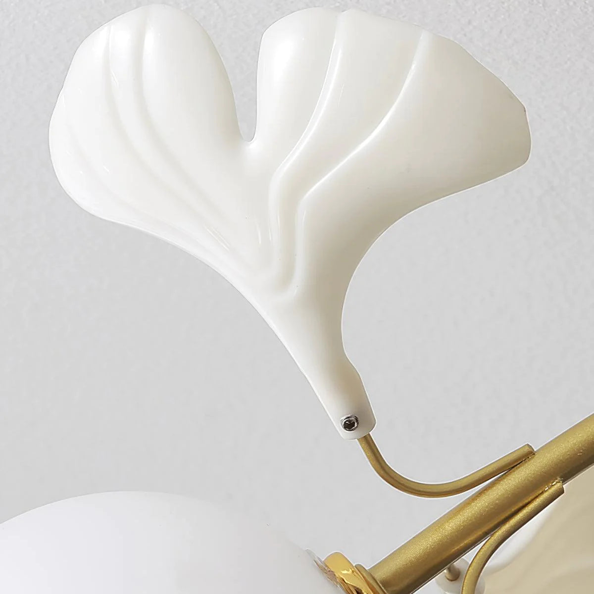 Olivia Metallo/Ceramica Bianoc/Oro Multi Globi Nordiche Plafoniere