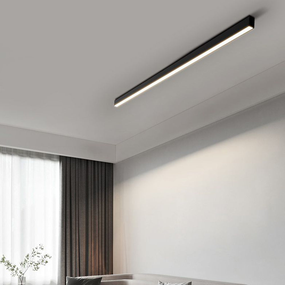 Arisha Moderne Lineare Design LED Plafoniere Economico Metallo Nere