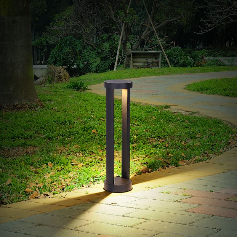 Ray Lampade da Esterni Metallo Nere Minimalista Solare