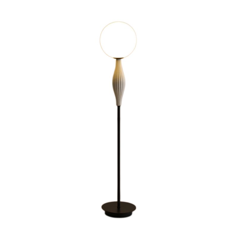 Valentina Design LED Lampade da Terra Bubble Metallo/Vetro Camera da Letto