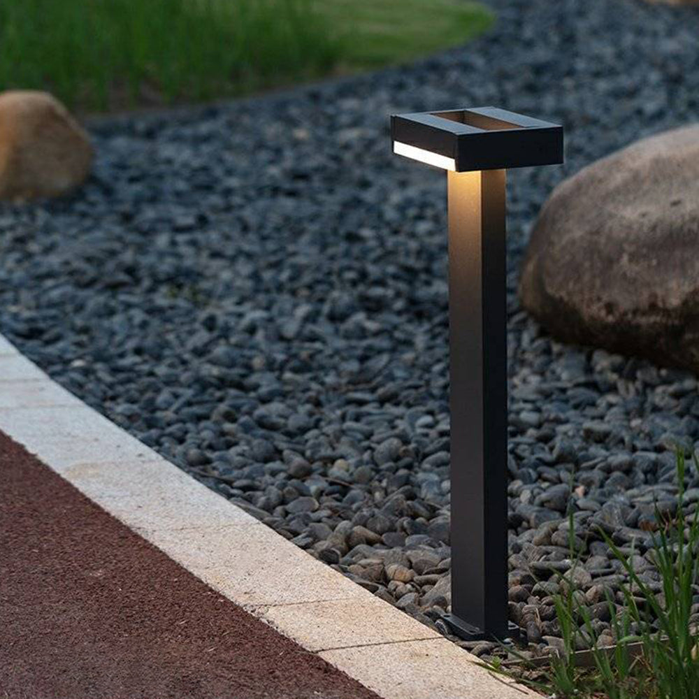 Ray Lampade da Esterno Metallo Rotabile Nero Moderno Semplice Giardino