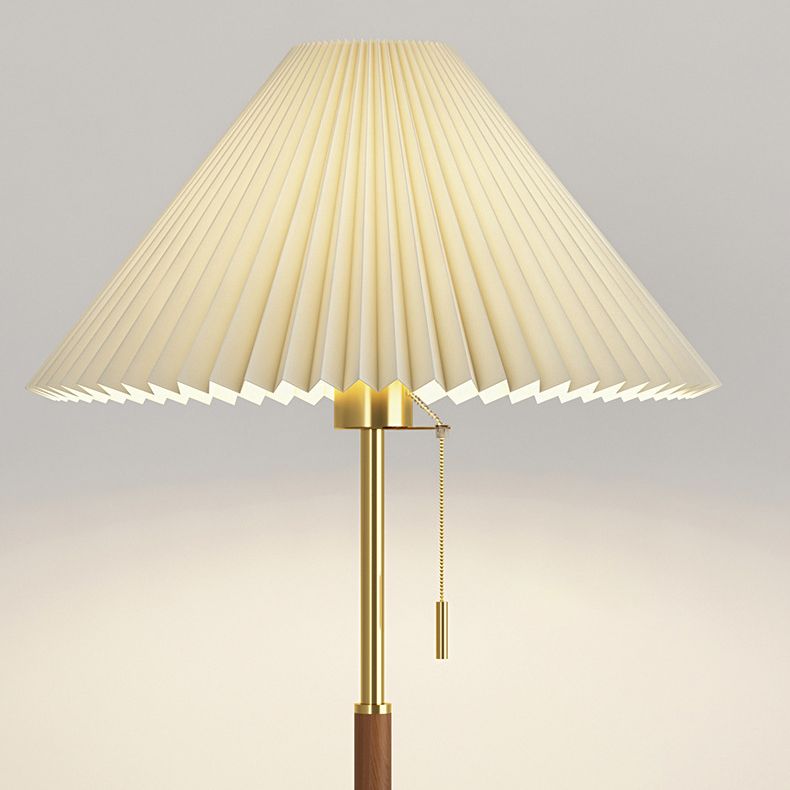 Muto Moderno Minimalista Plissettato Lampade da Terra Metallo Marmo