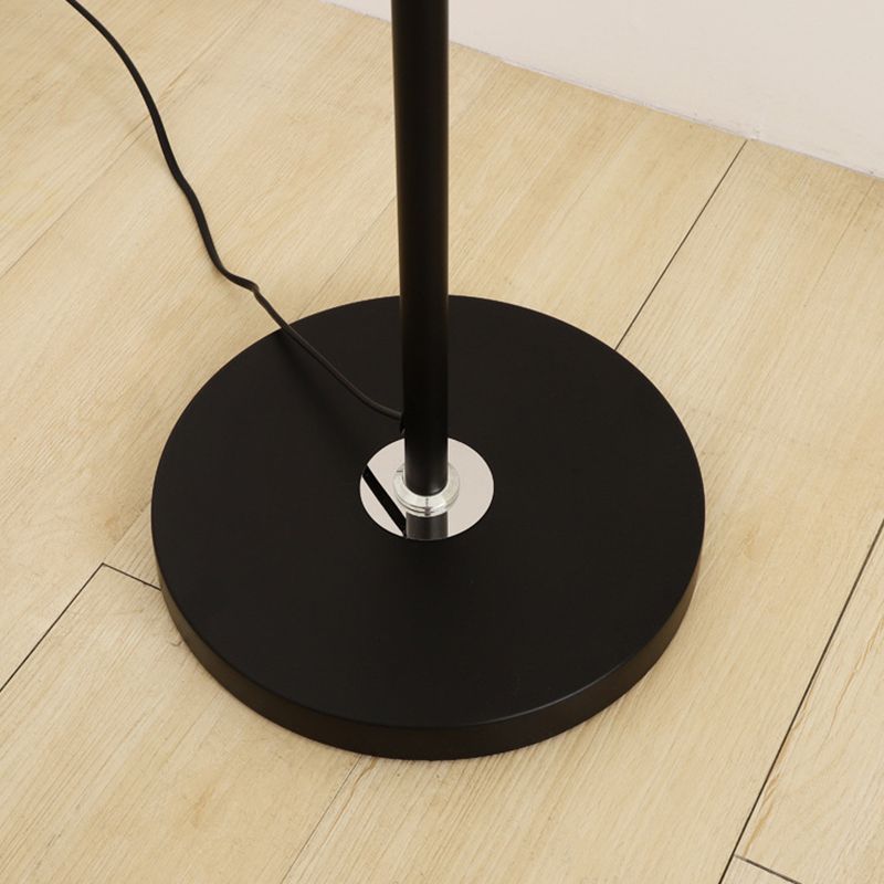 Tiffany Design LED Lampade da Terra Nero Metallo/Tessuto Salotto/Camera da Letto