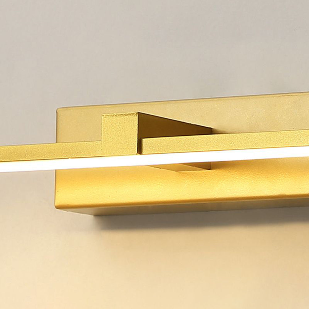 Arisha Applique da Parete Lineare con Specchio per Vanity