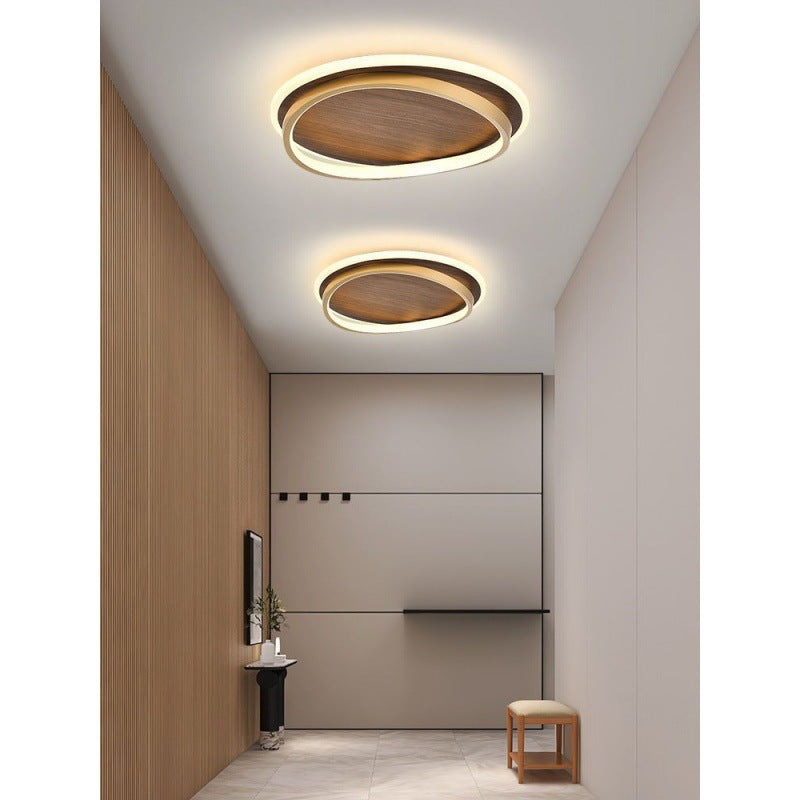 Arisha Moderno Metallo/Acrilico LED Plafoniera Oro Camera da letto/Soggiorno