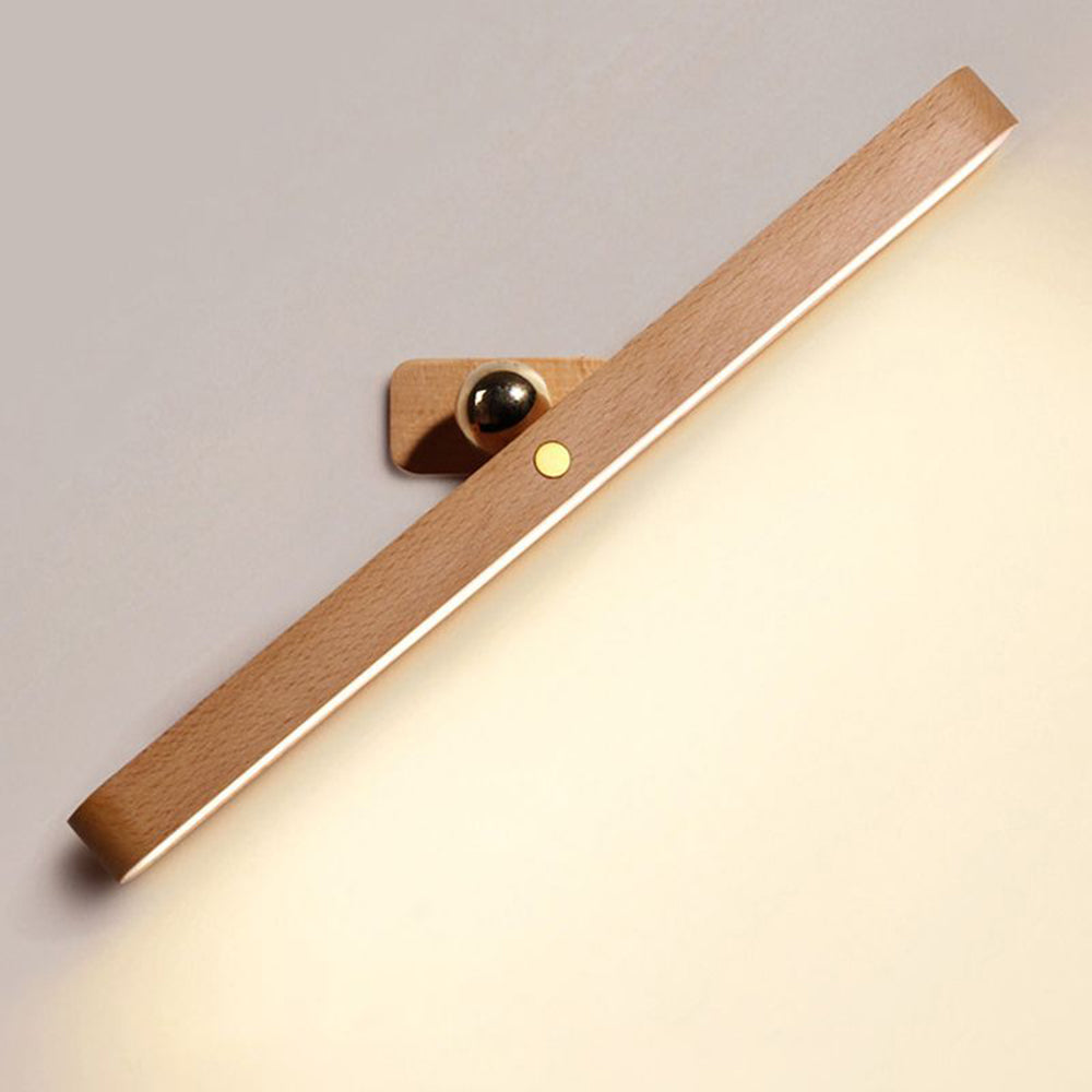 Muto Moderno LED Applique Ovale Legno Acrilico Metallo Soggiorno/Camera da Letto/Sala Studio