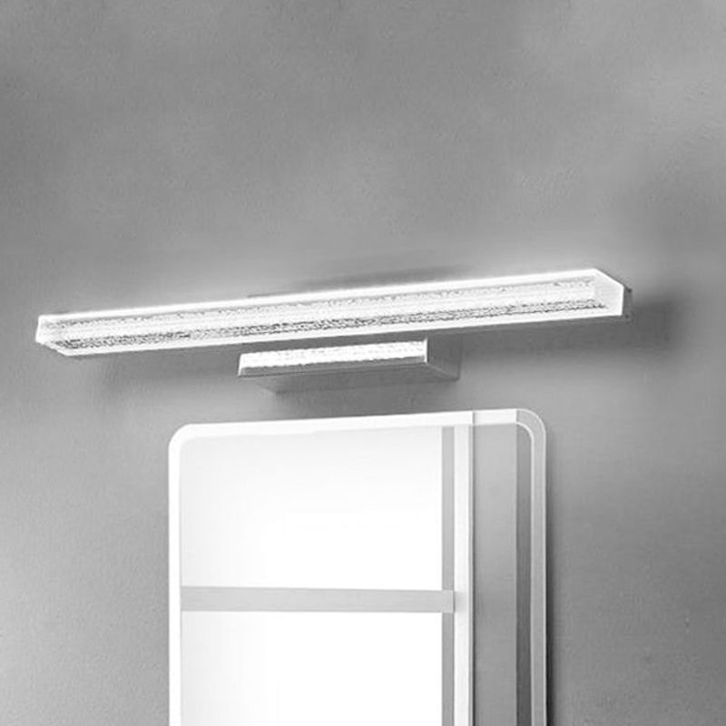 Arisha Applique Metallo Argento Rettangolare Moderno