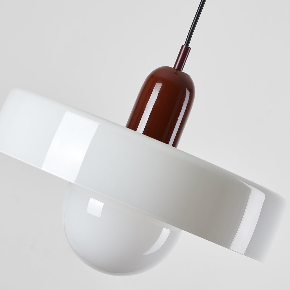 Valentina Moderni Design LED Lampada a Sospensione Multicolore Vetro