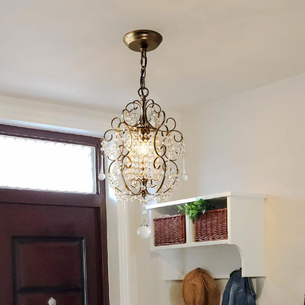 Silva Moderno Metallo Cristallo Lampade a Sospensione Camera da Letto
