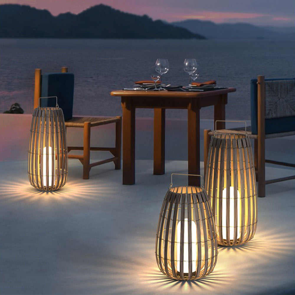 Ray Classico Lanterne Solare Metallo Lampade da Esterno Marrone