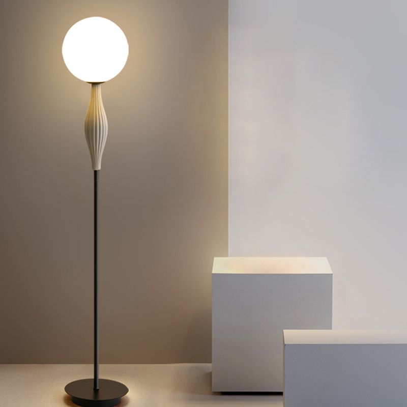 Valentina Design LED Lampade da Terra Bubble Metallo/Vetro Camera da Letto