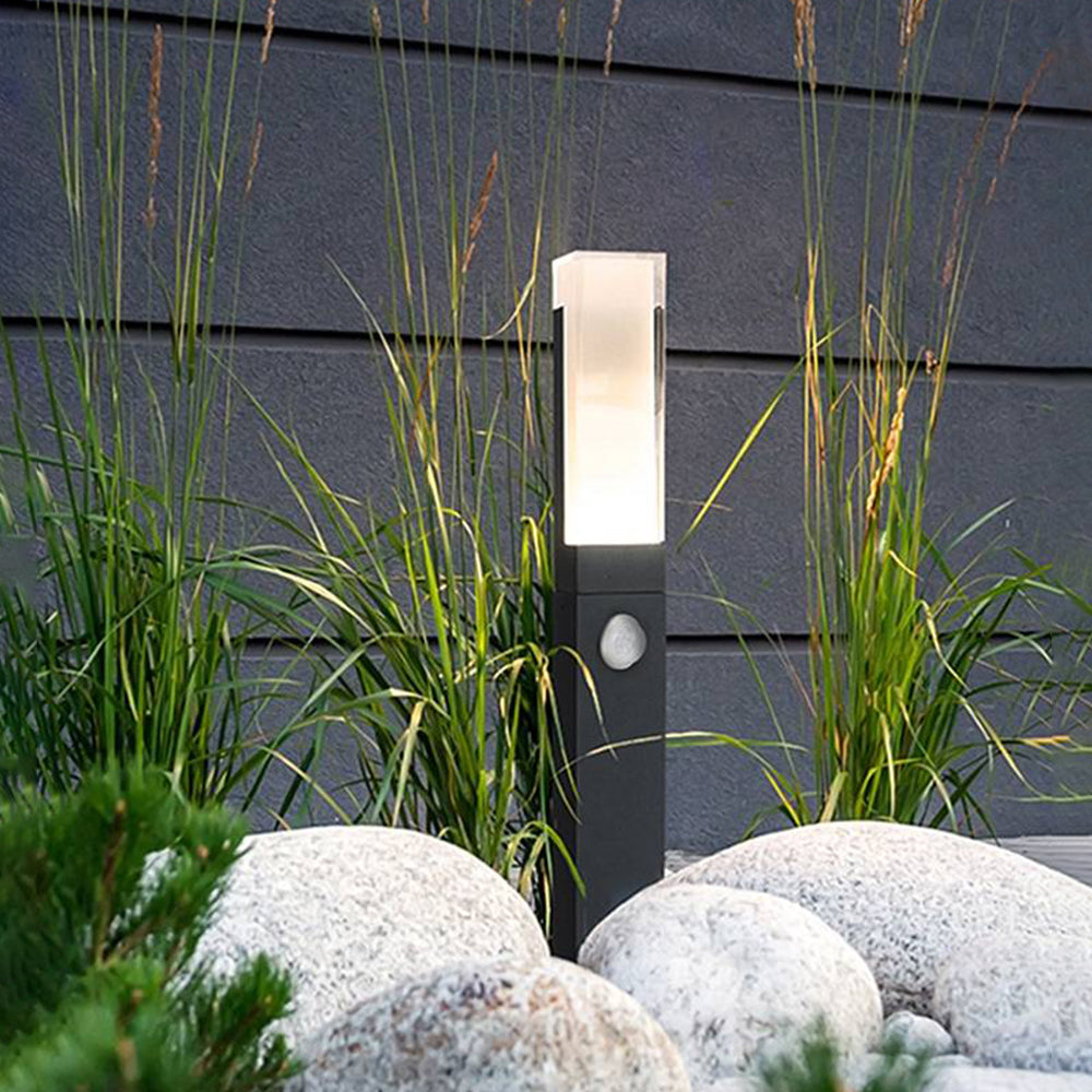 Ray Moderno LED Rettangolare Metallo Lampade da Esterno Giardino