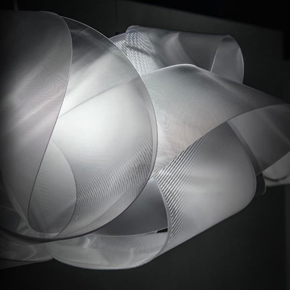 Arisha Decorativo LED Art Déco Fiore Lampada a Sospensione Acrilico Bianco Soggiorno/Camera da Letto
