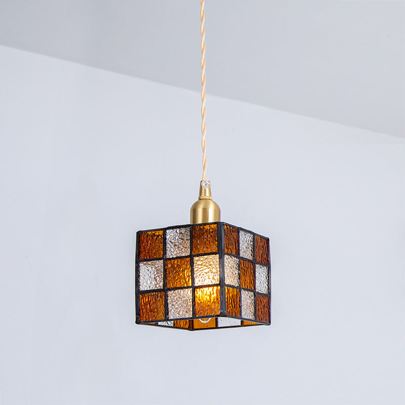 Valentina Retro LED Metallo Vetro Lampade a Sospensione Camera da Letto Sala da Pranzo