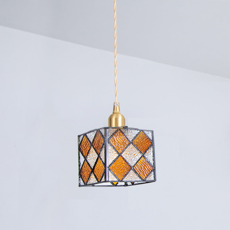 Valentina Retro LED Metallo Vetro Lampade a Sospensione Camera da Letto Sala da Pranzo