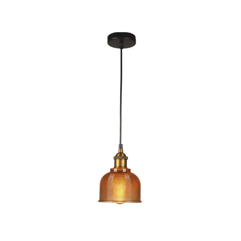 Valentina Colorato Arte Deco LED Lampade a Sospensione Vetro Camera da Letto