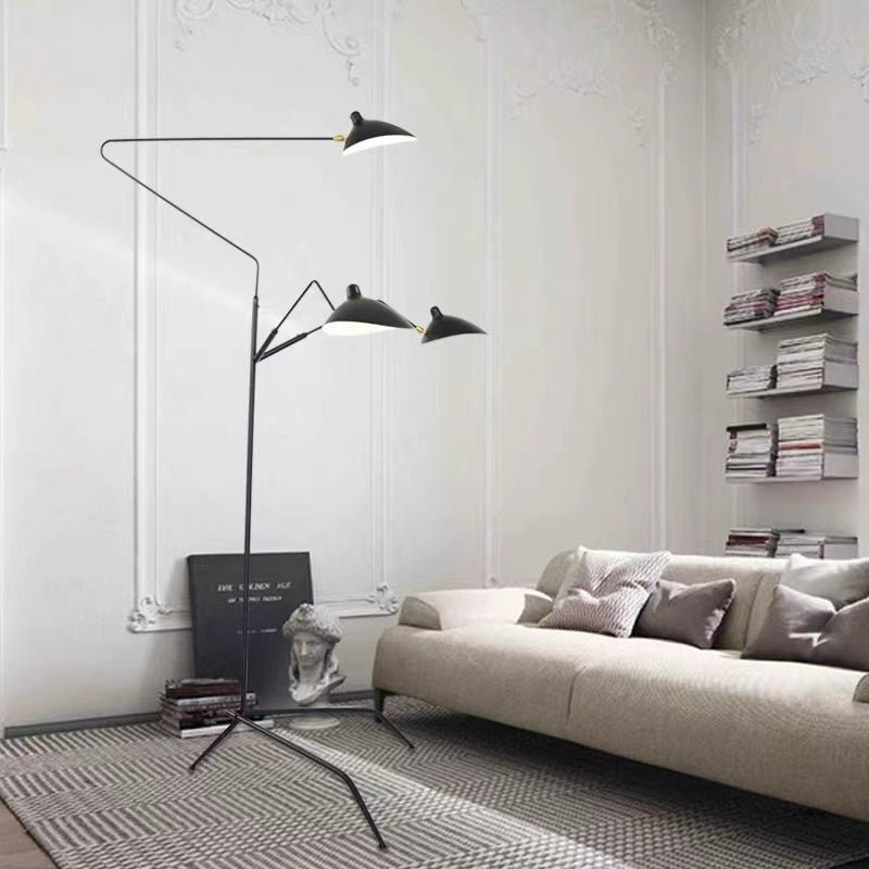 Arisha Industria Design LED Lampade da Terra Metallo Salotto/Studio