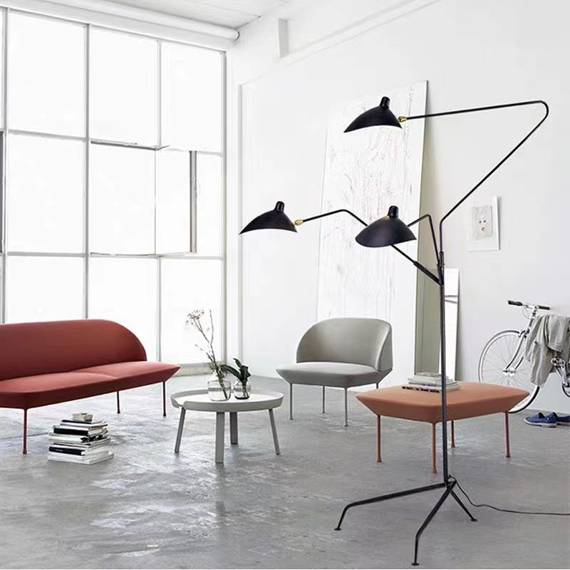 Arisha Industria Design LED Lampade da Terra Metallo Salotto/Studio