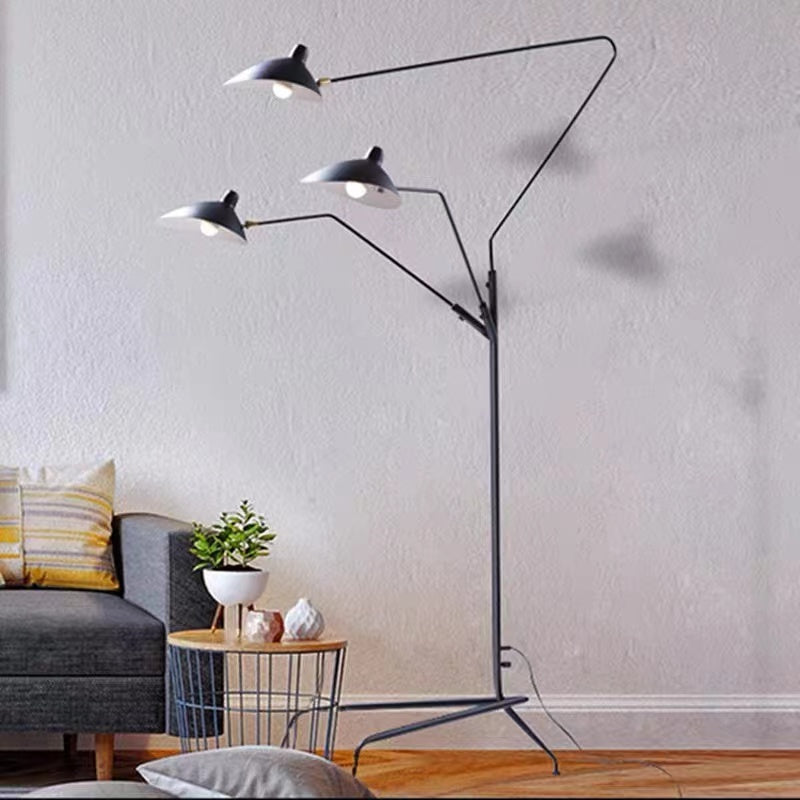 Arisha Industria Design LED Lampade da Terra Metallo Salotto/Studio
