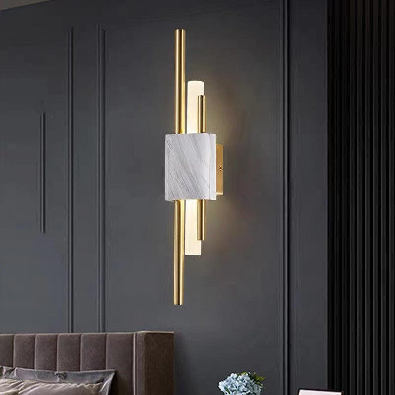 Arisha Moderna LED Applique LED Metallo/Marmo
