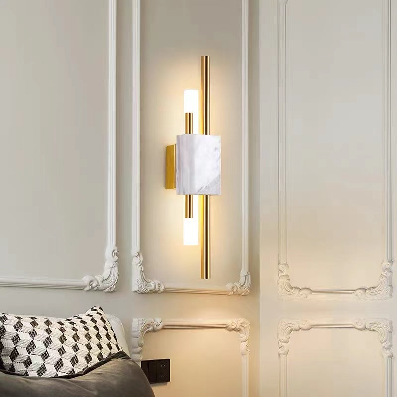 Arisha Moderna LED Applique LED Metallo/Marmo