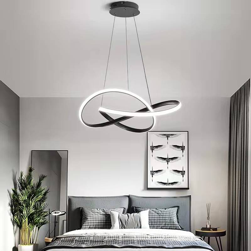 Arisha Moderno Lineare Metallo Acrilico Lampade a Sospensione