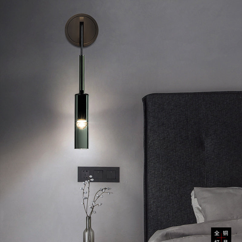 Arisha Moderno Minimalismo LED Lampade a Sospensione/Applique Vetro Nero