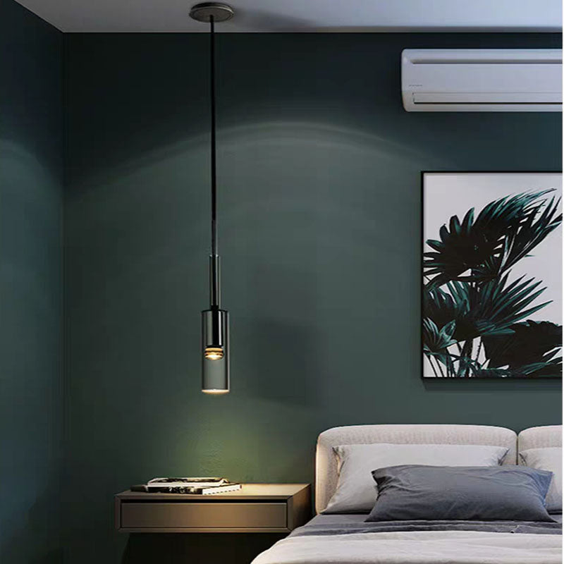 Arisha Moderno Minimalismo LED Lampade a Sospensione/Applique Vetro Nero