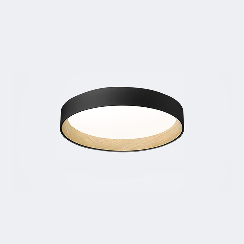 Arisha Moderne LED Plafoniere Metallo Bianca/Grigia/Nera Rotonda