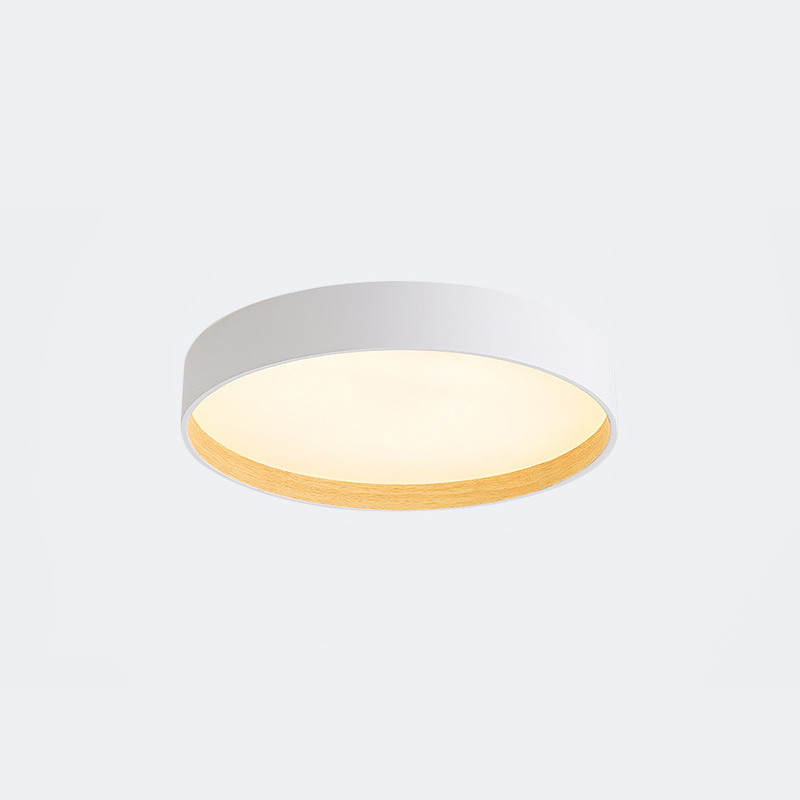 Arisha Moderne LED Plafoniere Metallo Bianca/Grigia/Nera Rotonda