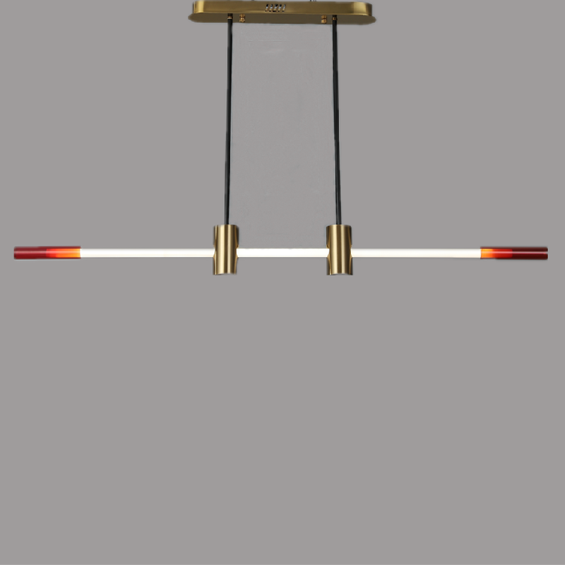 Arisha Minimalista LED Lampade a Sospensione Metallo/Acrilico Lineare Sara da Pranzo/Bar