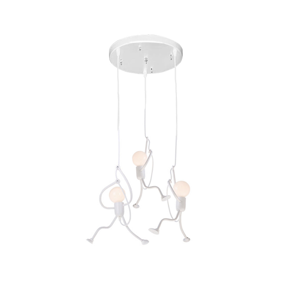 Arisha LED Ferro Speciale Design Uomo Lampada a Sospensione