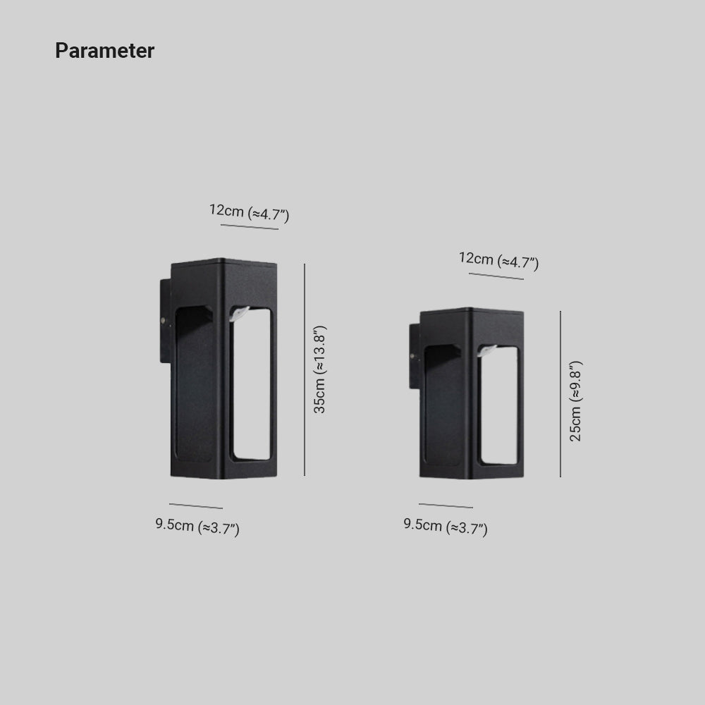 Ray Moderne LED Lampade da Esterno Geometrica Impermeabile Fisse/Sensore