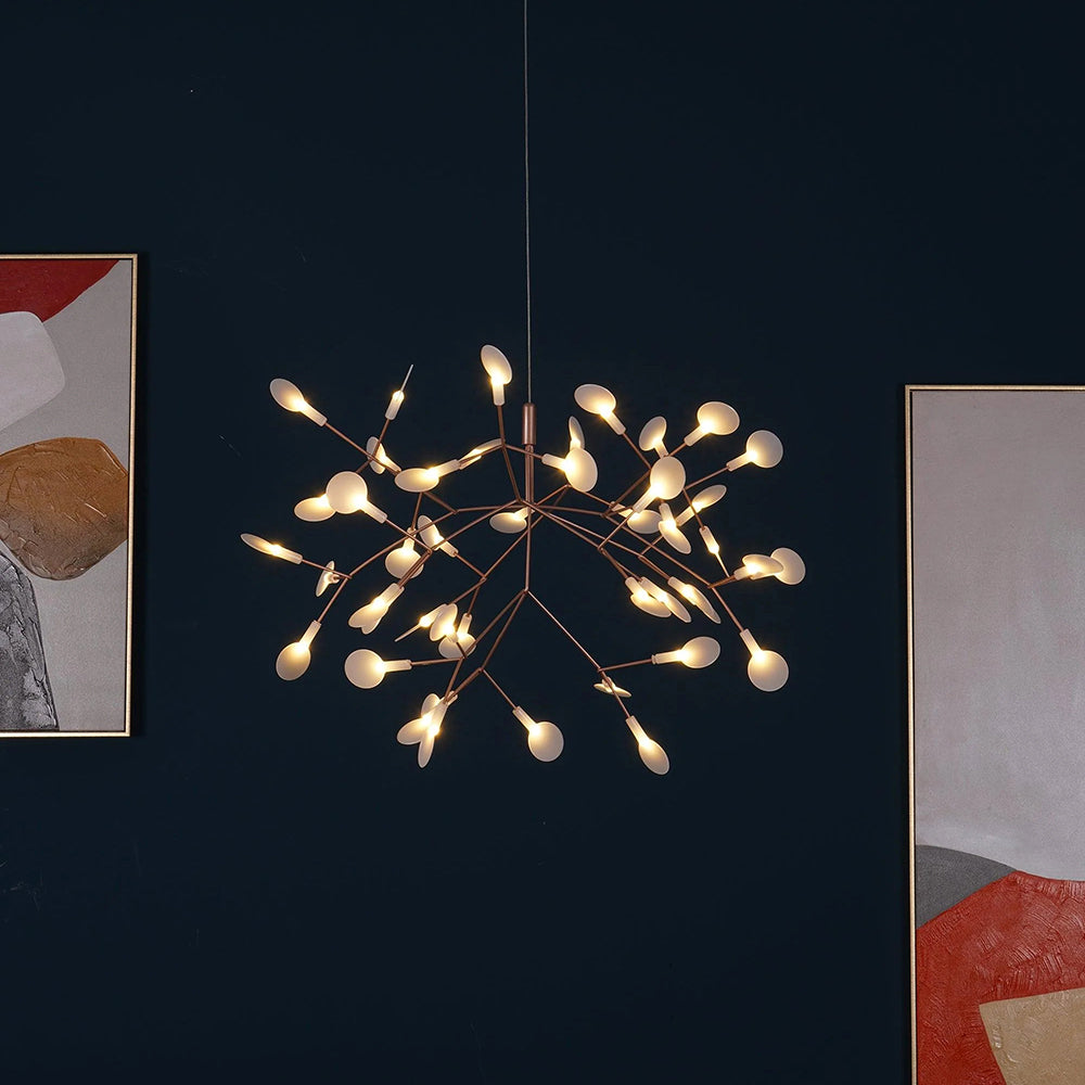 Olivia Lampadario Unico Sputnik Art Deco Lucciola