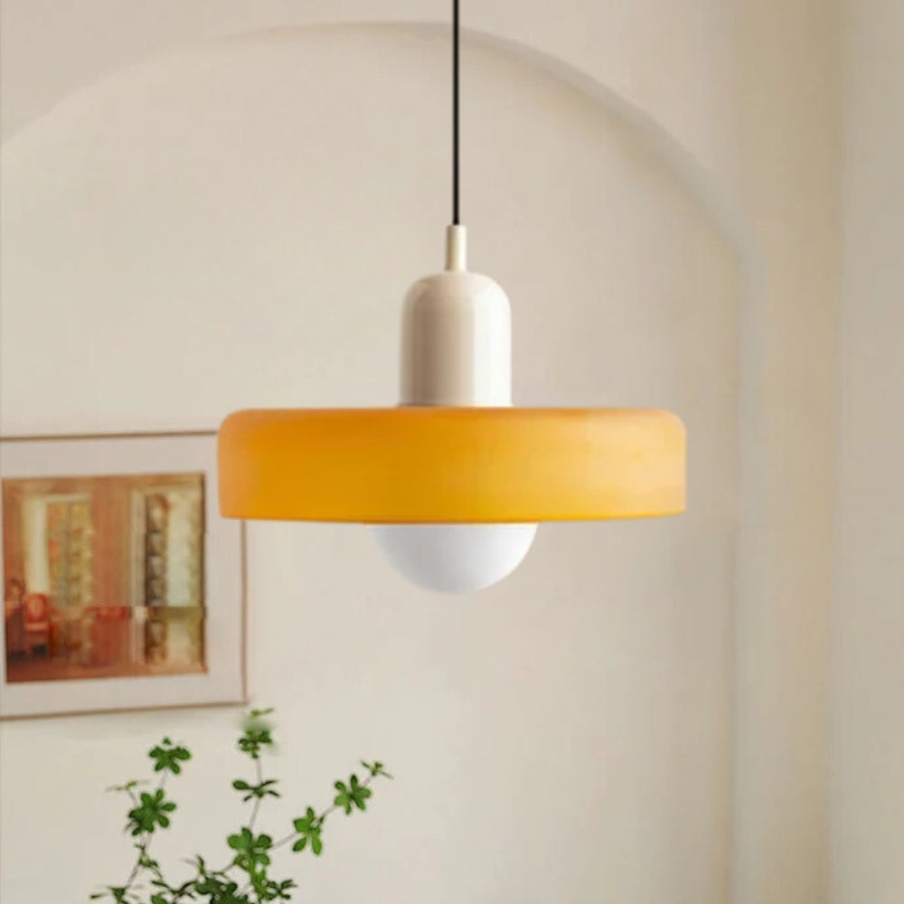 Valentina Moderni Design LED Lampada a Sospensione Multicolore Vetro
